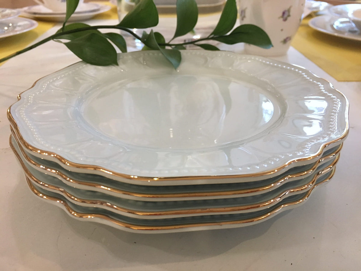4-delige Porseleinen Dessertset