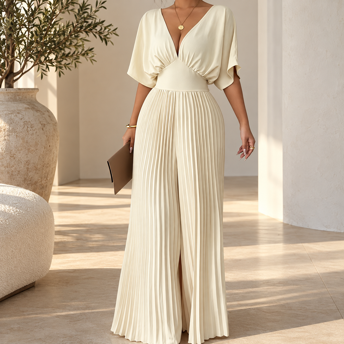 V-hals Jurk