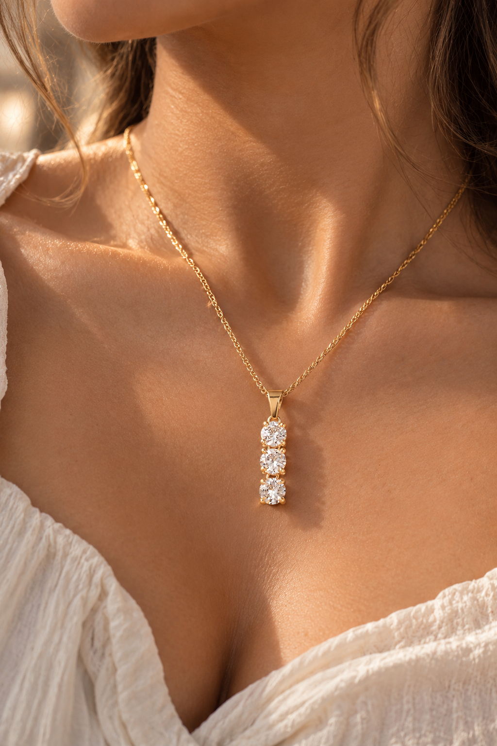 24K Druppelketting