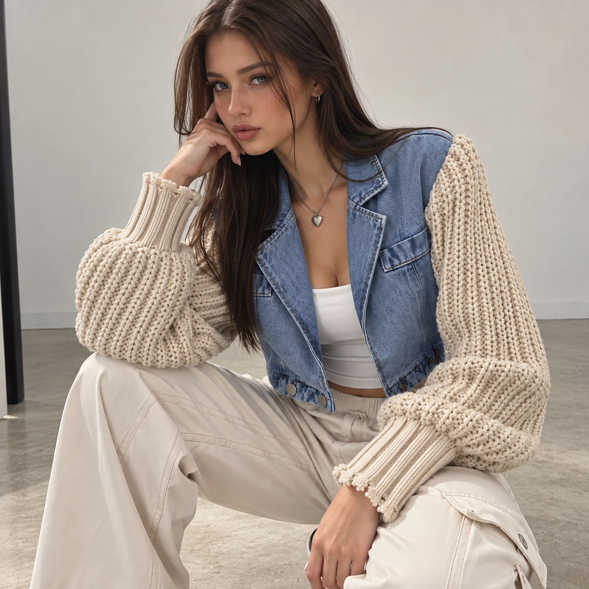 Zavéline Denim Jacket