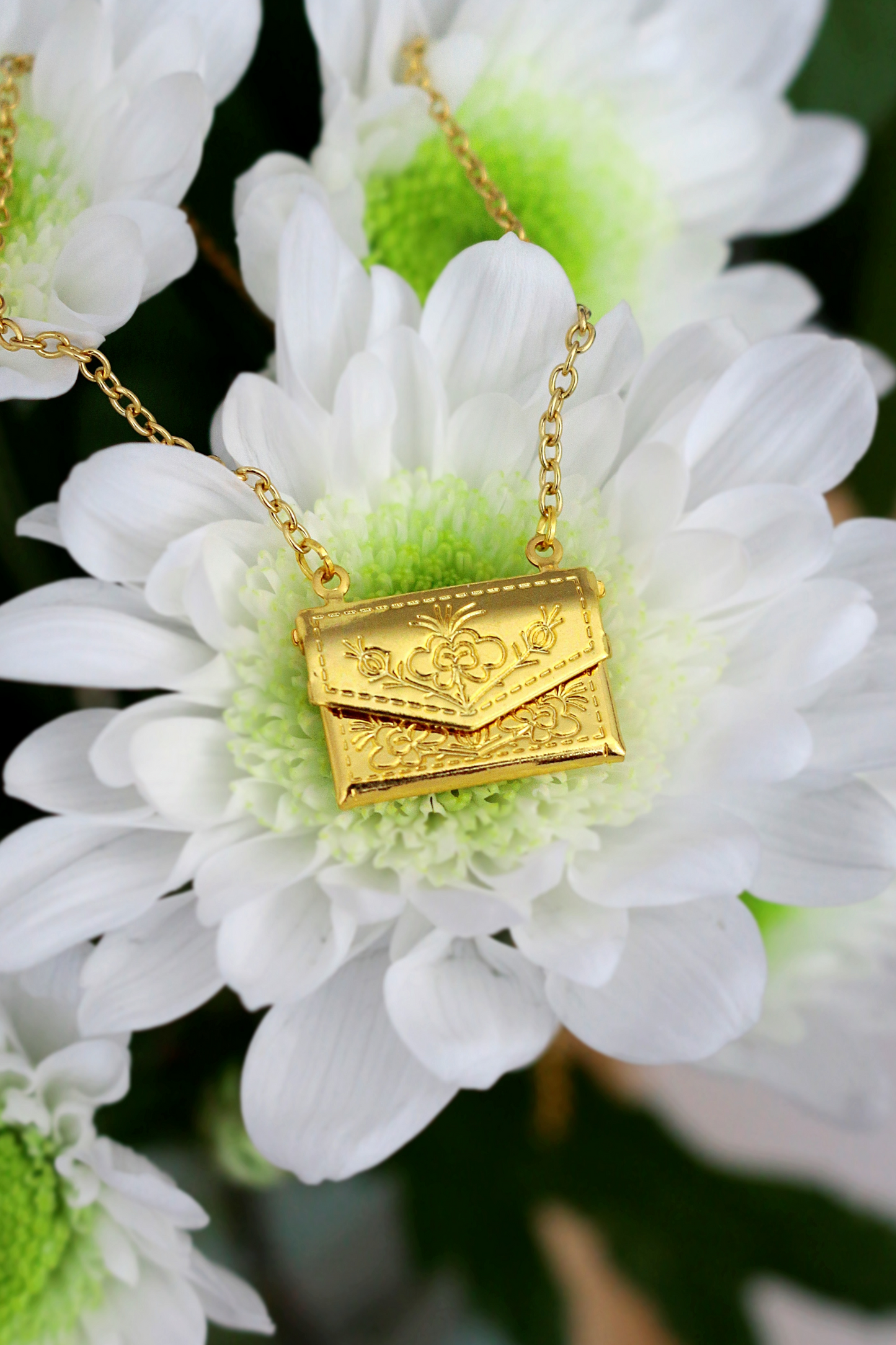 24K Envelop Ketting