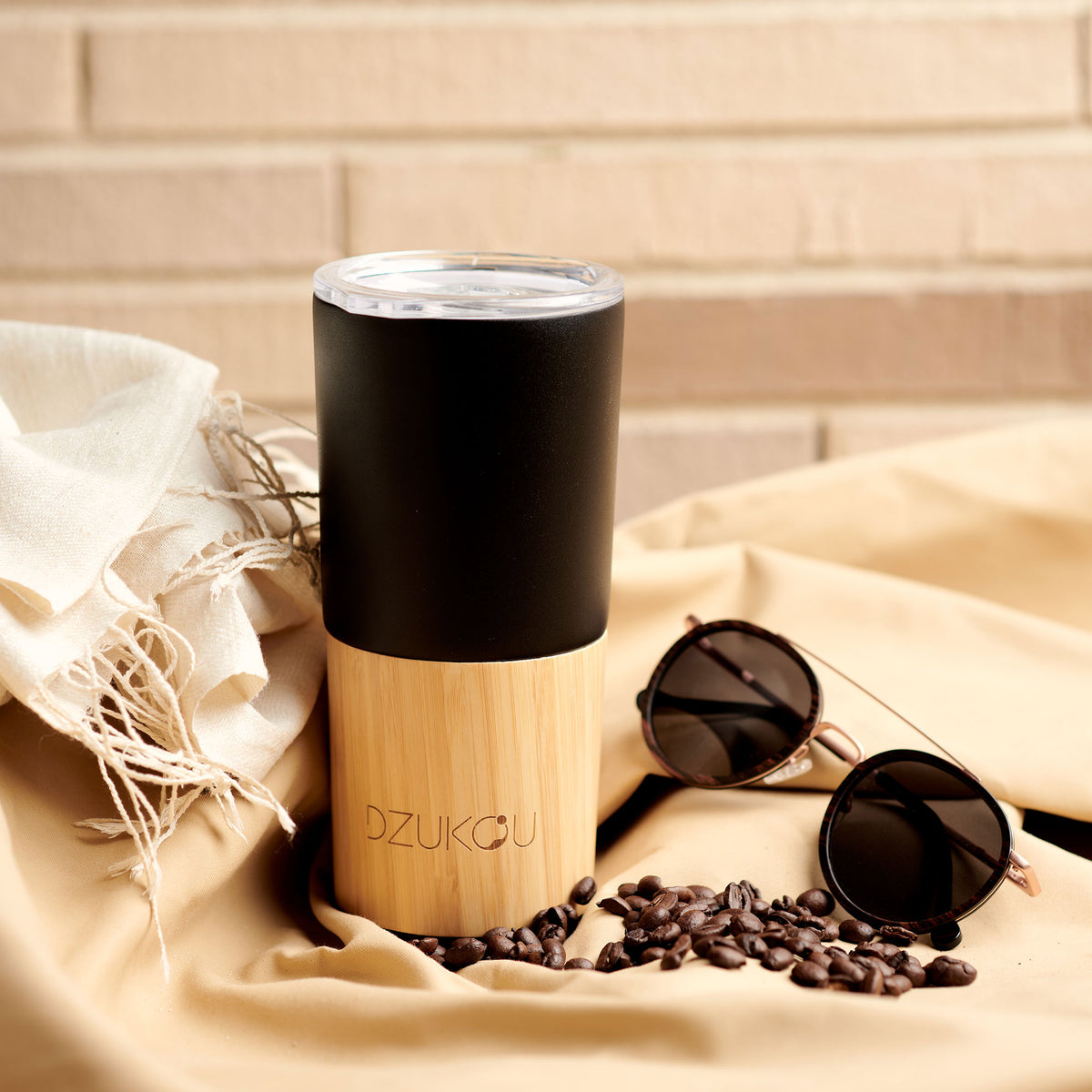 Bamboe & RVS Thermobeker 470 ml