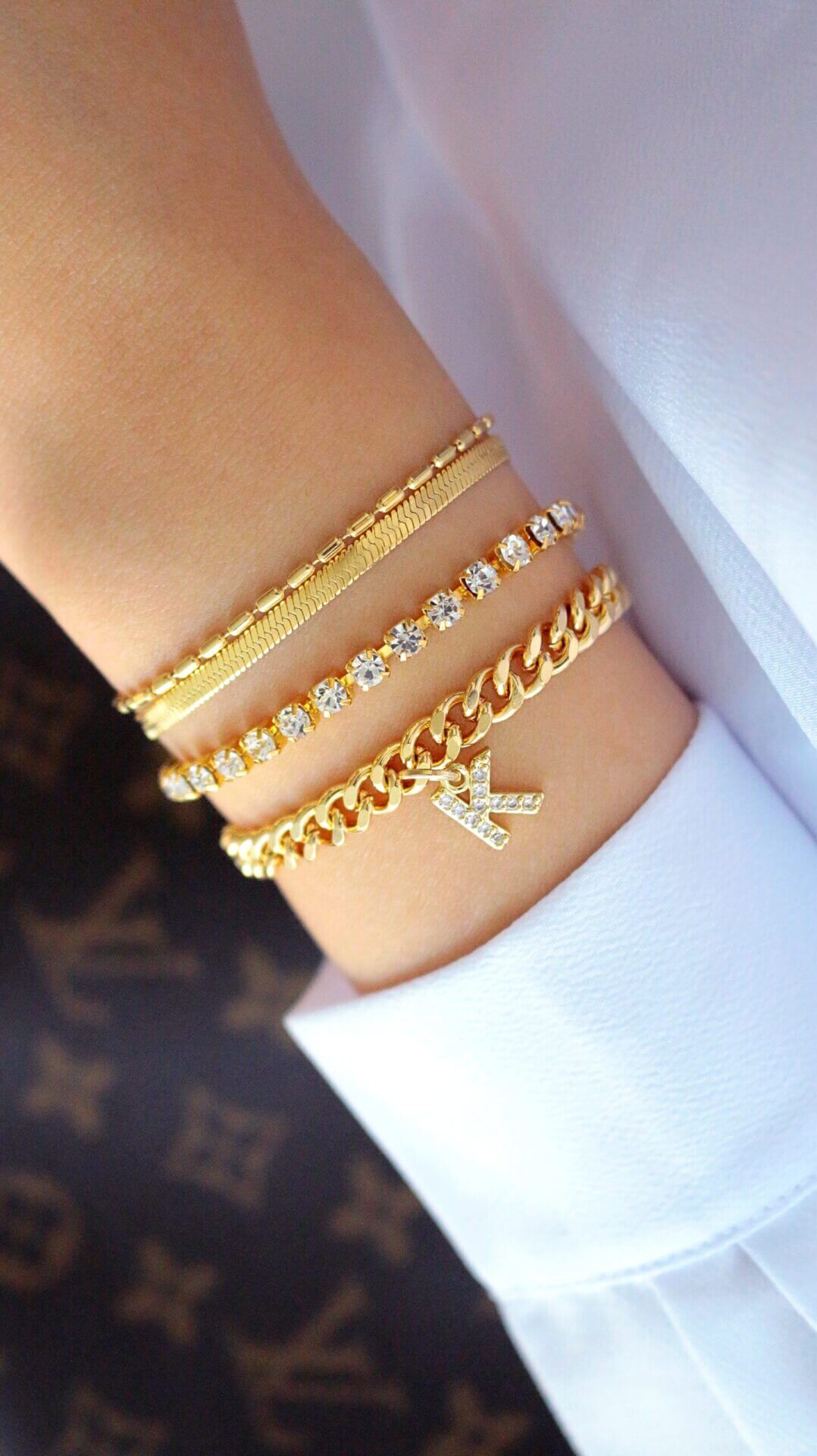 18K Zirconia Armband