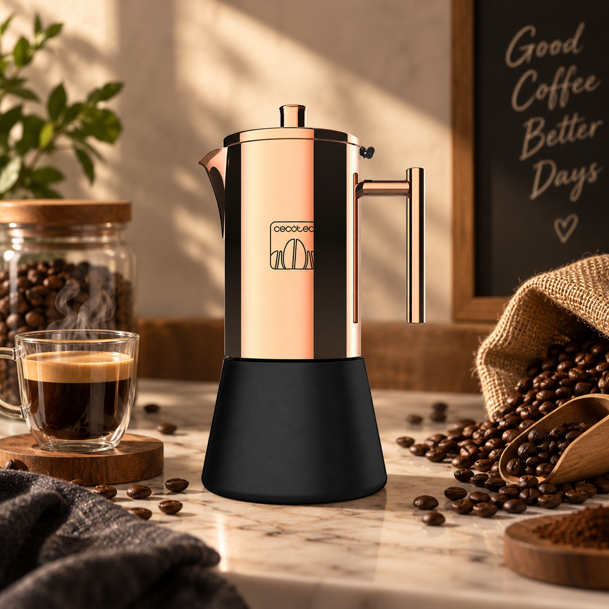Italienische Kaffeekanne