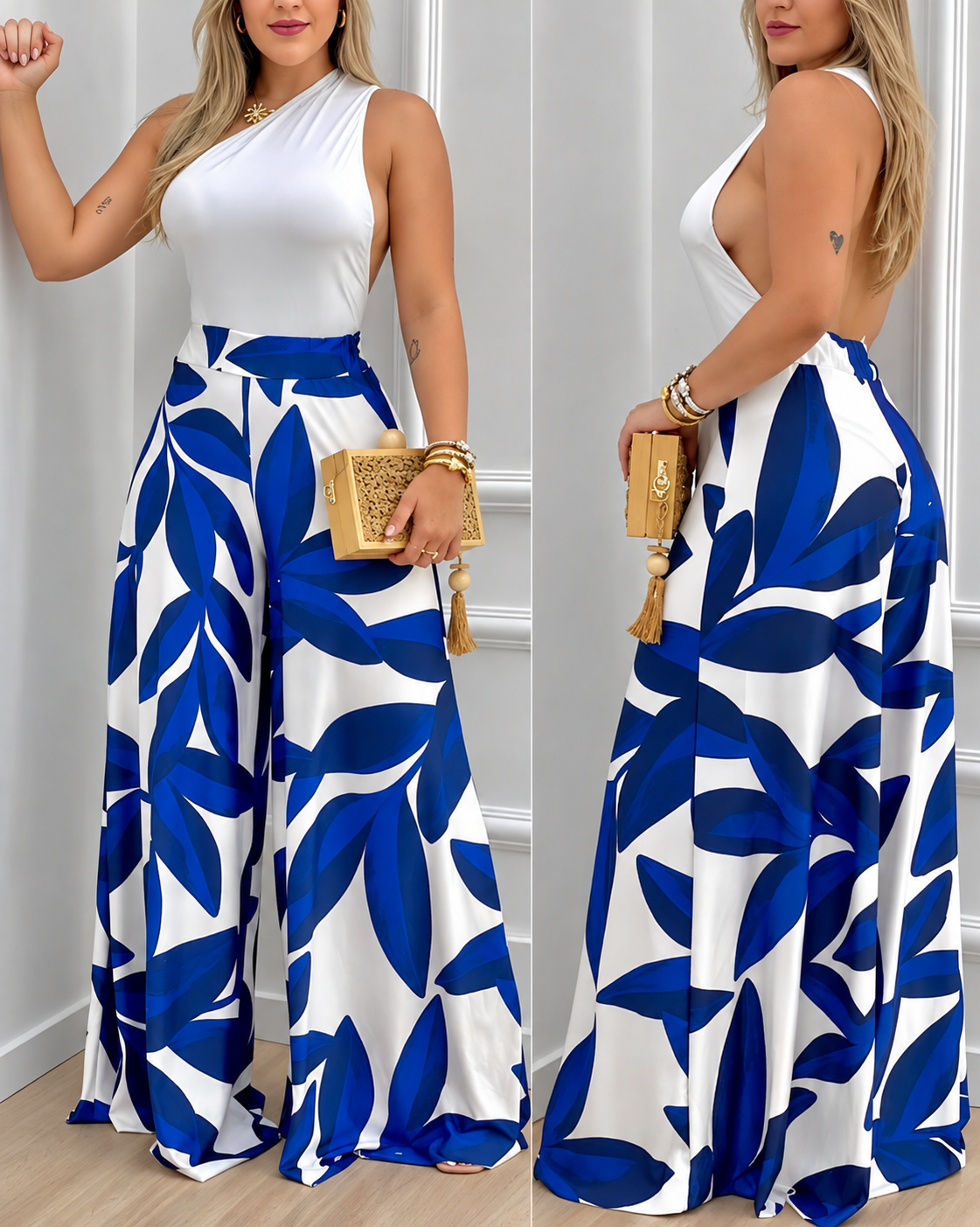 Elvéra Halter Jumpsuit