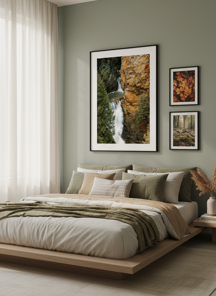 Mystieke Waterval Poster