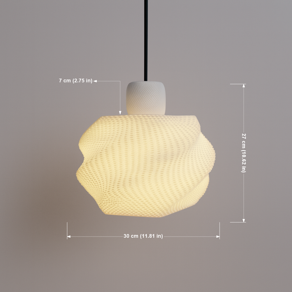 Zenith Glow Luxe Designer Hanglamp
