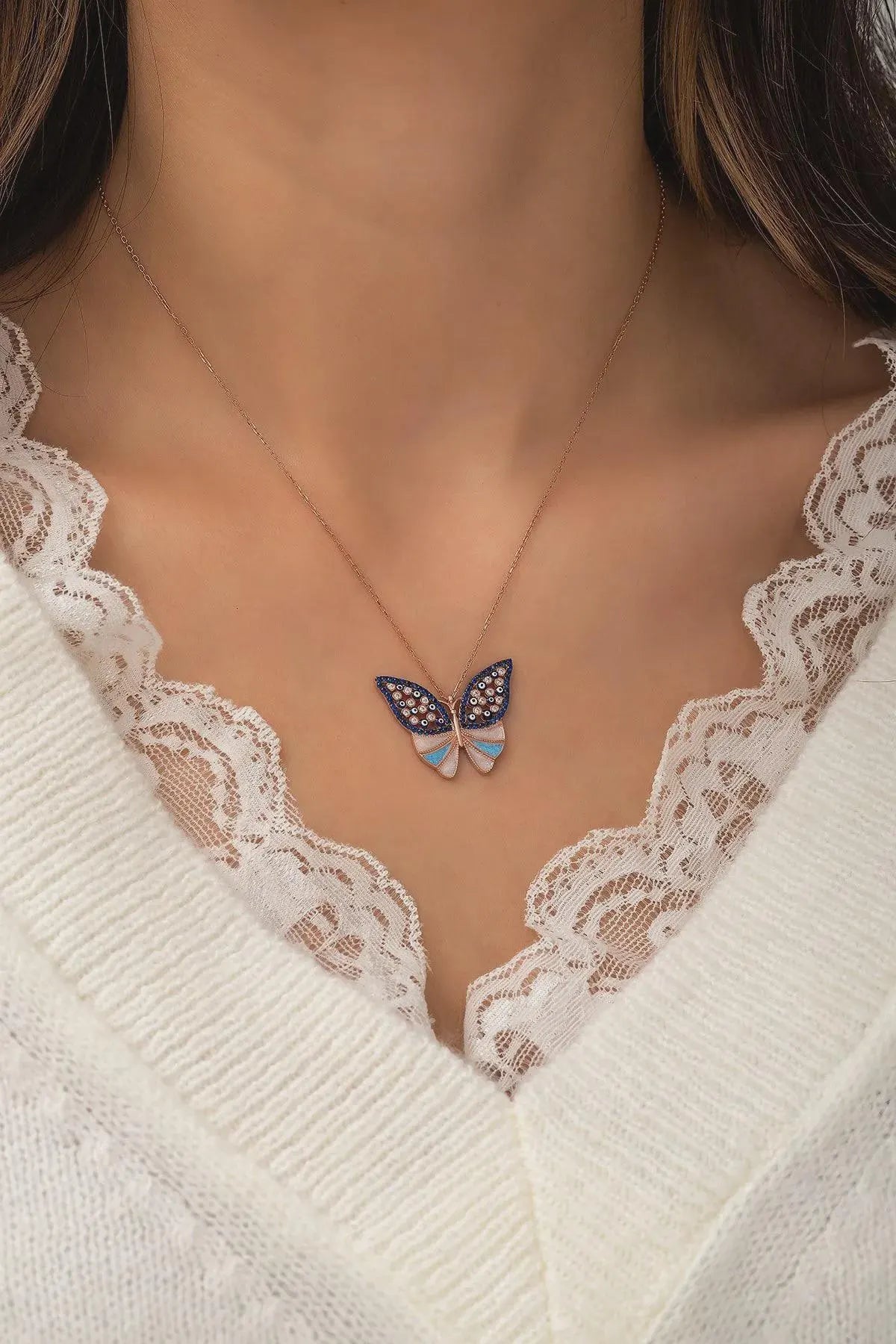 Kristallener Schmetterling