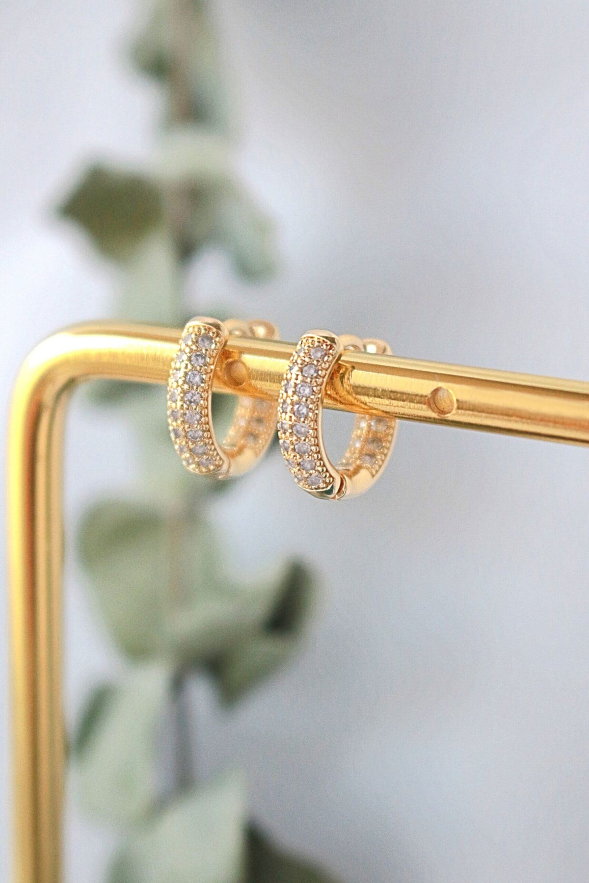 24K Sparkle Oorringen