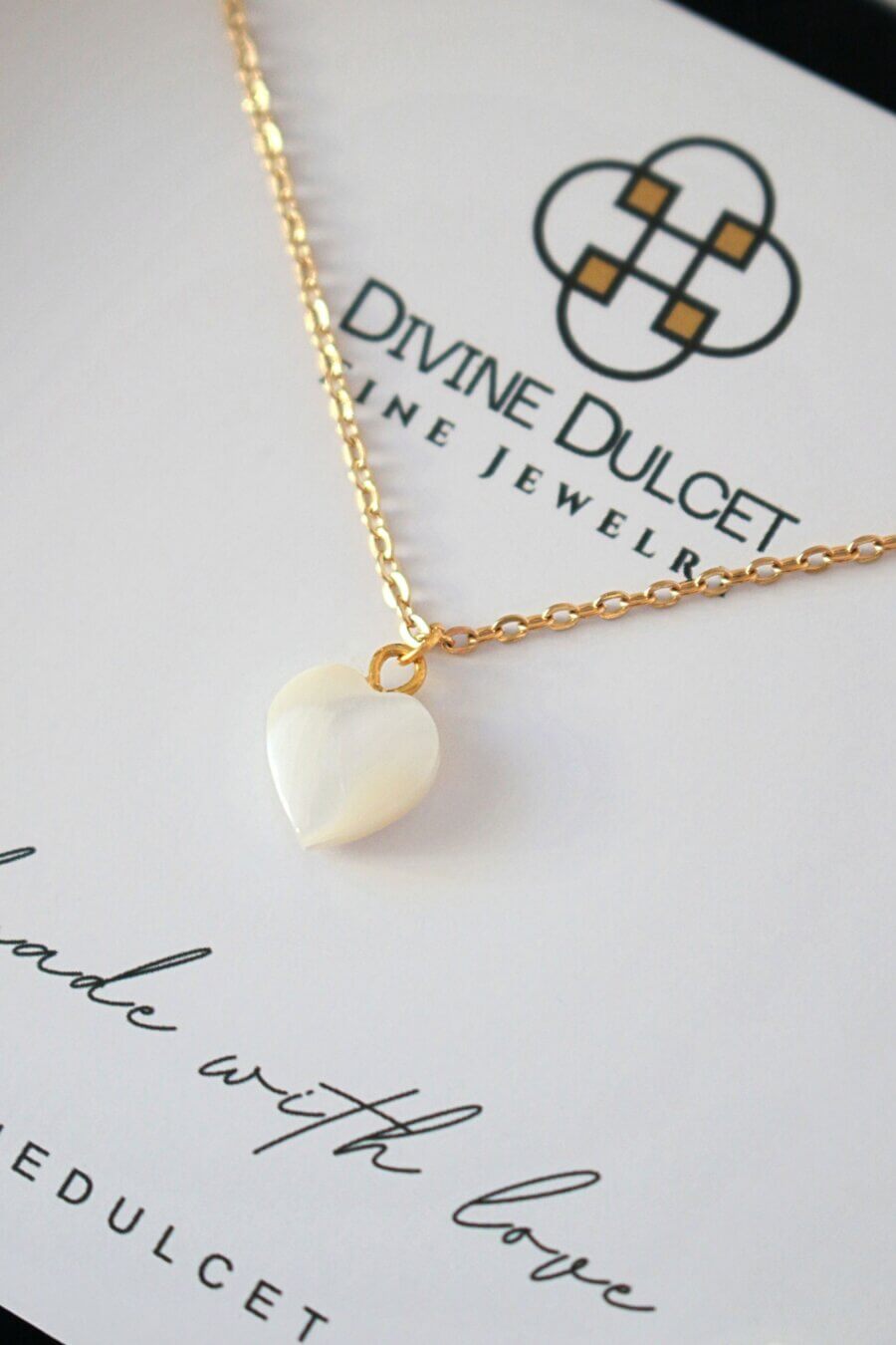 24K Schelpen Hartketting