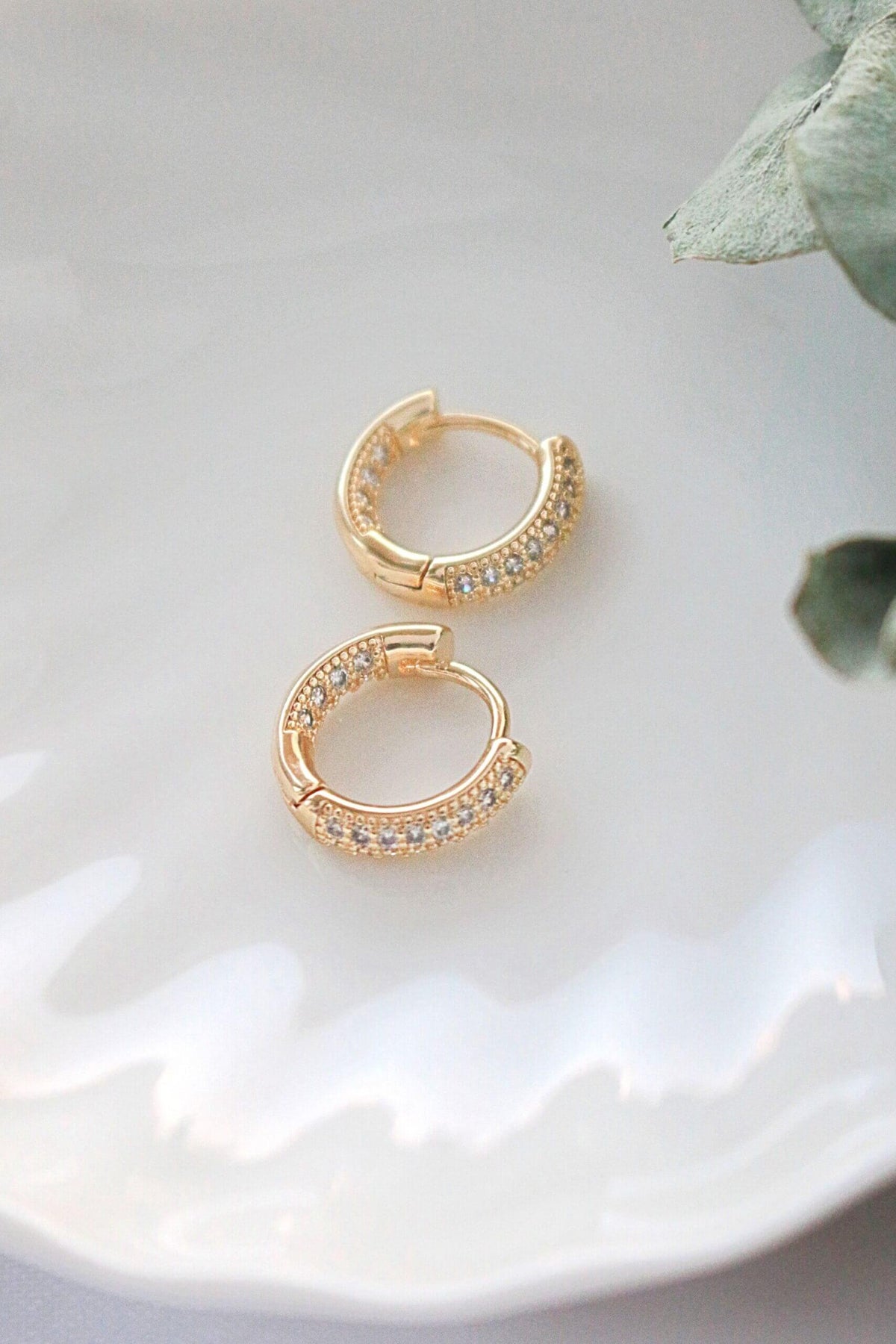 24K Sparkle Oorringen