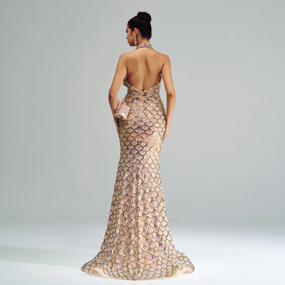 Halter Mermaid Dress